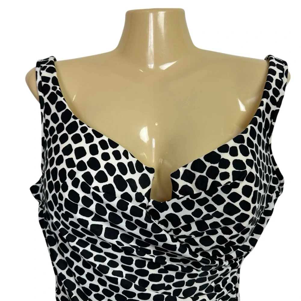 Miraclesuit Sonatina Leopard Spot One Piece Swimwear with Tummy Control